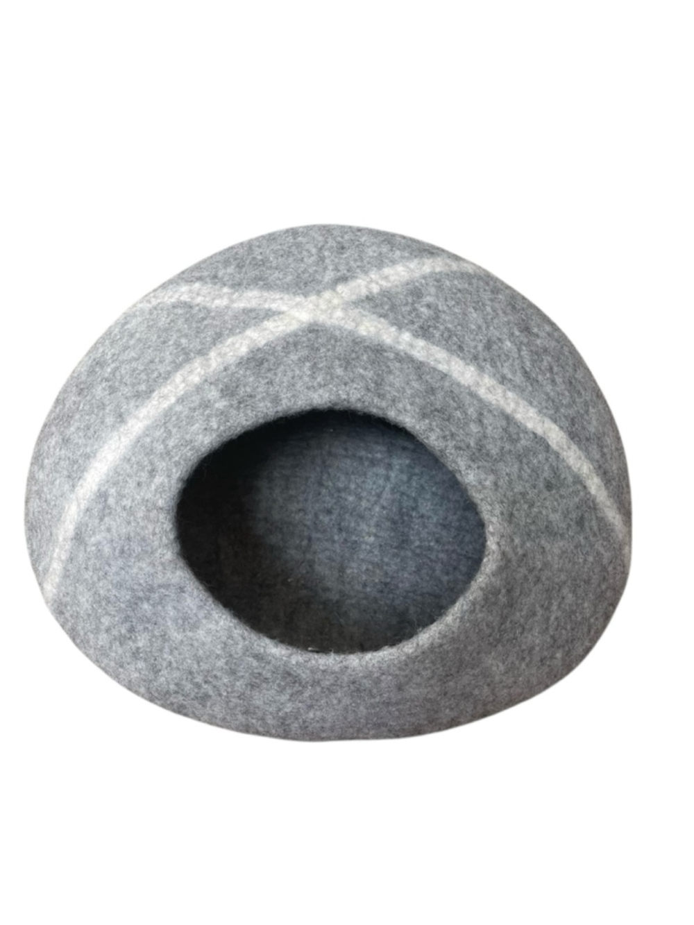 Wool Cat Cave Bed